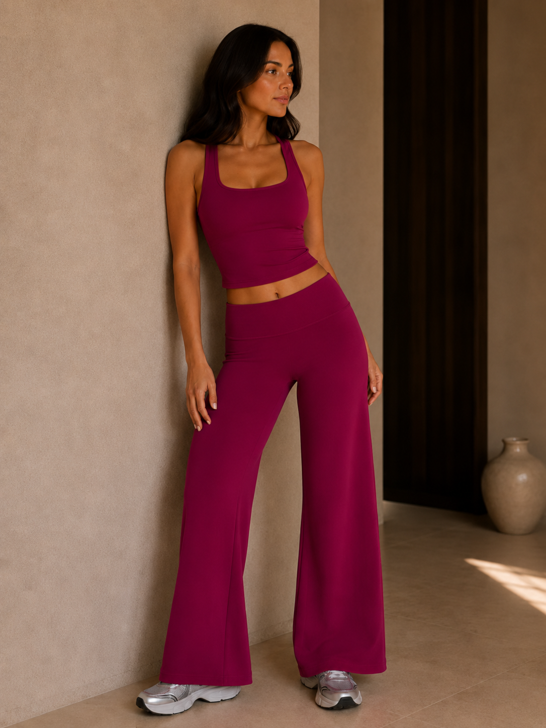 Calça Flare Cintura Baixa Form