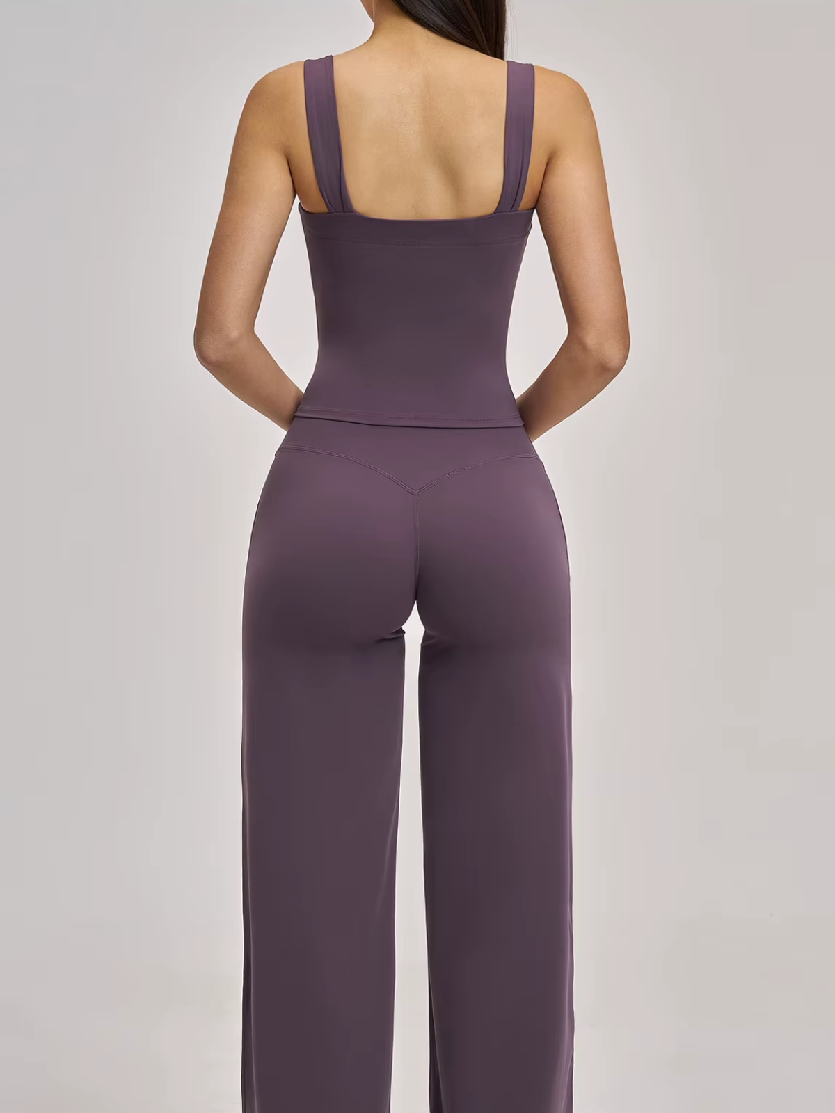 Square Neck Cropped Tank Top